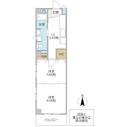 インレット研究学園駅前 4階/401号室