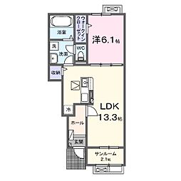 ポルト I 1階/104号室