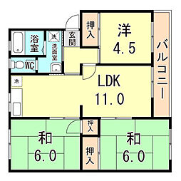 🉐敷金礼金0円！🉐高倉台団地22号棟