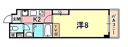 間取図画像 1K
