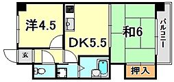 間取図画像 2DK