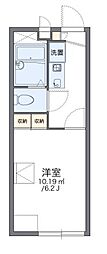 レオパレスルミエール 1Kの間取図画像