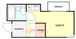 間取図画像 ワンルーム