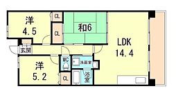 間取図画像 3LDK