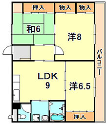 グランビュー塩屋 4階/501