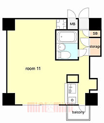 間取図画像 ワンルーム