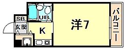 間取図画像 1K