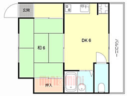 間取図画像 1DK