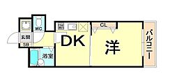 間取図画像 1DK