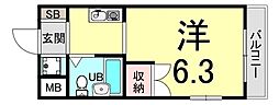 間取図画像 ワンルーム