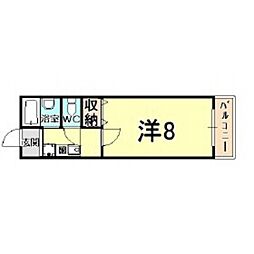間取図画像 1K