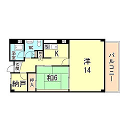 間取図画像 1SLDK