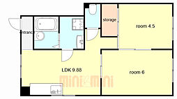 梅ケ香住宅 1階/101
