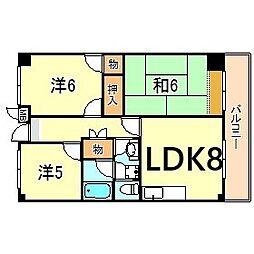 間取図画像 3LDK