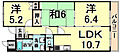 ノースウイング3階12.3万円