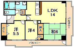 間取図画像 3LDK
