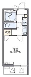 レオネクスト御影本町 1Kの間取図画像