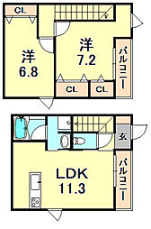VIVACE西難波 1階