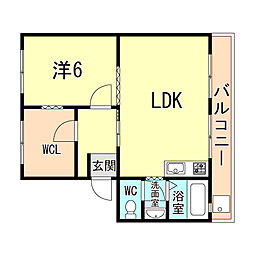 名谷2団地13号棟 1階