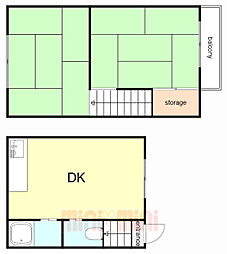 南武庫之荘4丁目テラスハウス