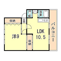 名谷2団地12号棟 5階/502