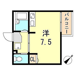 間取図画像 ワンルーム