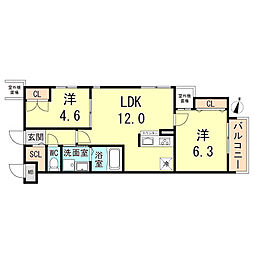 ワコーレヴィータ魚崎Parc 3階