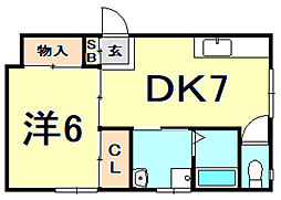倉本マンション 2階/203