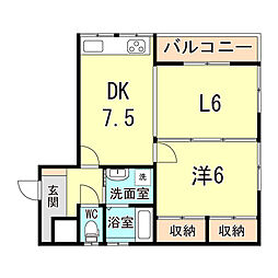 ダイヤハイツ板宿 2階