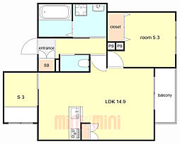 コスモス北口町 2階