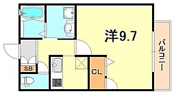 フォレスト布引 2階