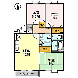 間取図画像 3LDK