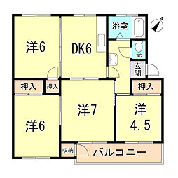 間取図画像 4DK