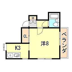 ボンヌール 1階