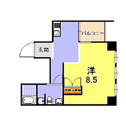 間取図画像 ワンルーム