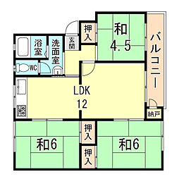 名谷1団地3号棟 1階