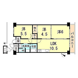 須磨月見山ハイツ 4階/4F