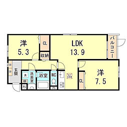 Lis Bonheur 大久保 1階/105