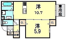 クラヴィーア 1階