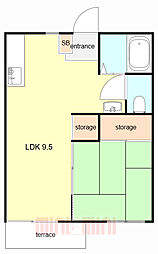 村田ハイツＢ 1階