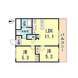マルシンハイツ 2階