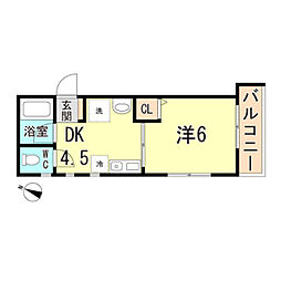 フォルツァ和田岬 2階