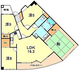 ルナガーデン 3階