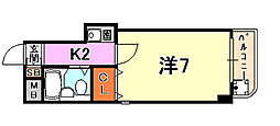 ヴィラ元町 4階/401