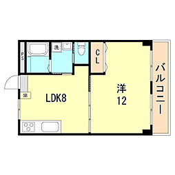 高取台ハイツ 4階/401