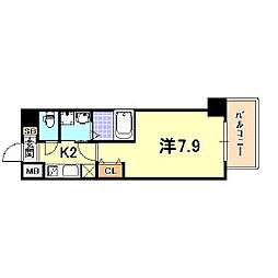 ラナップスクエア湊川公園 8階/802