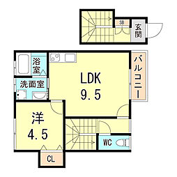 ざ・してぃ須磨V 2階