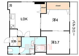 ラムール西山町 5階/5F