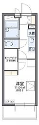 レオパレス駅前コート 1Kの間取図画像