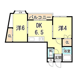 セレナ潮見台 2階